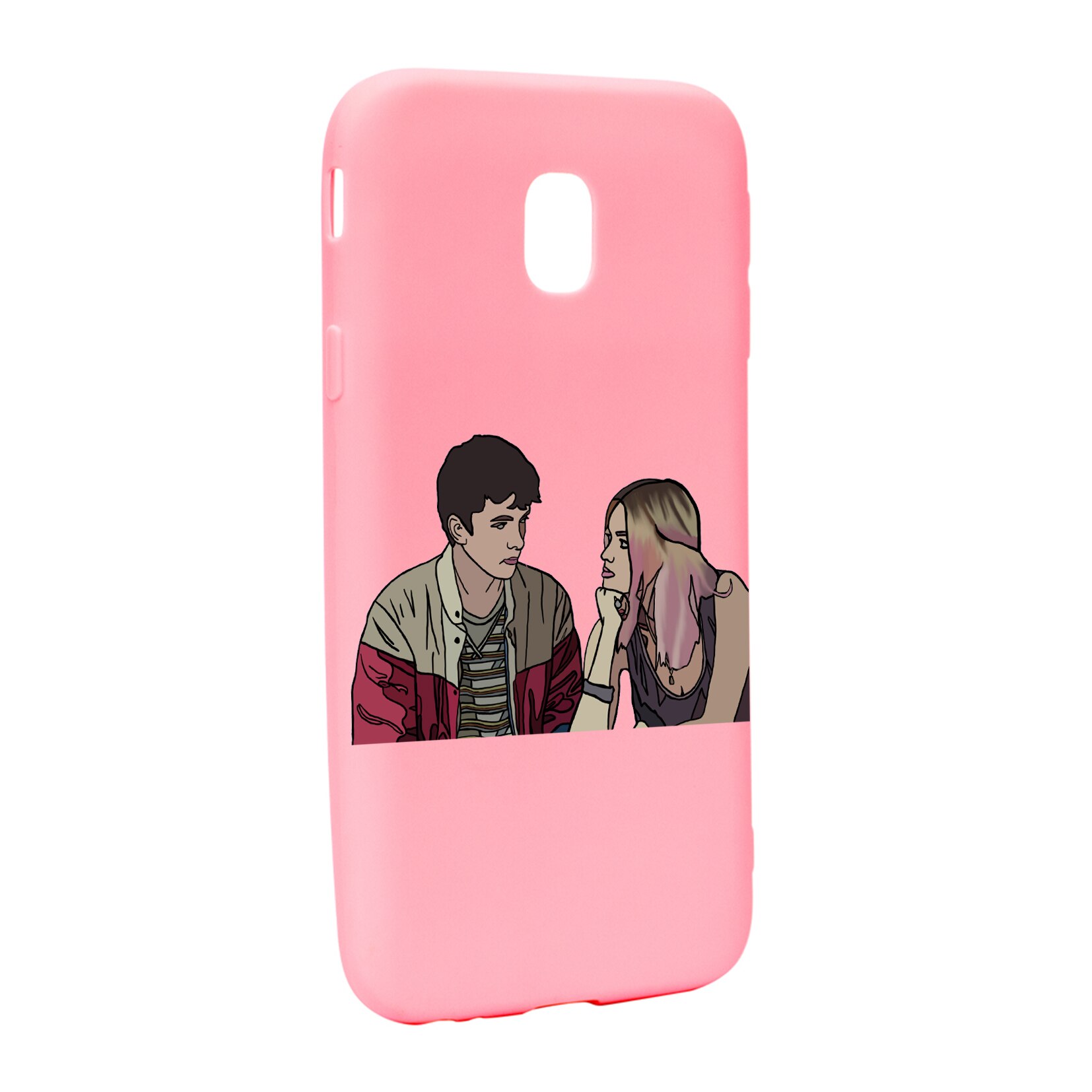 Husa de protectie Sex Education, Movie, pentru Samsung Galaxy J7 2017, rezistenta la uzura, anti-alunecare, din silicon Premium, P575