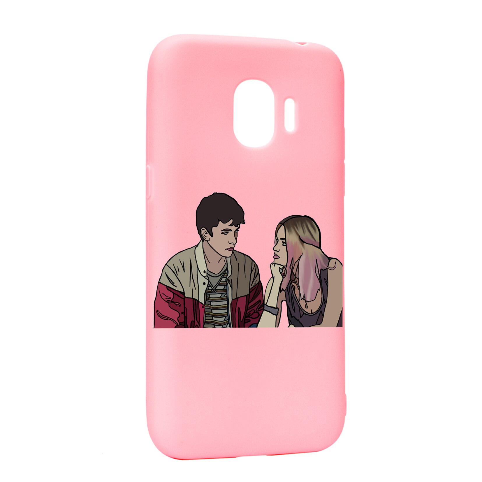 Husa de protectie Sex Education, Movie, pentru Samsung Galaxy J2 Pro 2018 / J2 2018 / Grand Prime Pro, rezistenta la uzura, anti-alunecare, din silicon Premium, P575