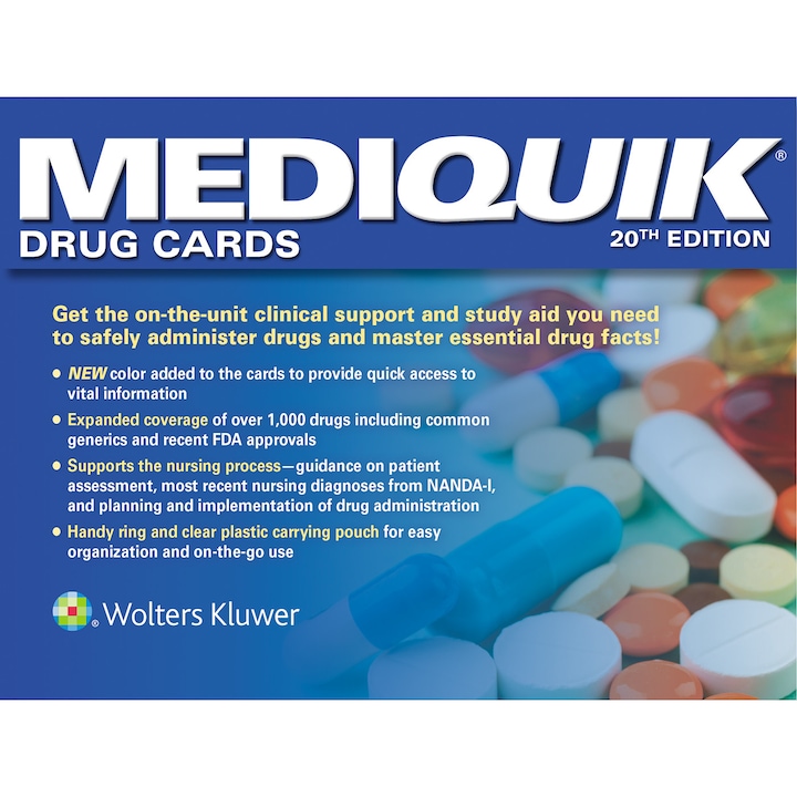 MediQuik Drug Cards de Carla Vitale