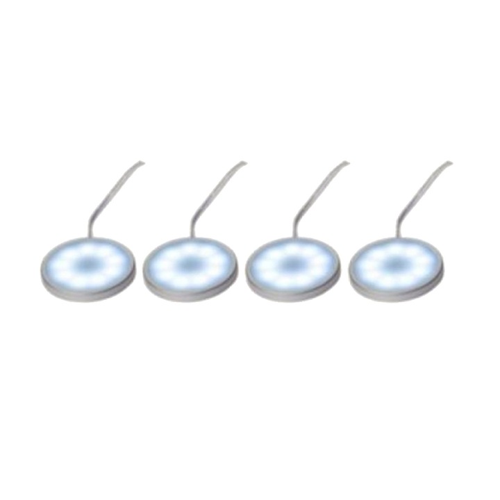 Set 4 spoturi incorporabile LED HiLite 11010031, 0.6W