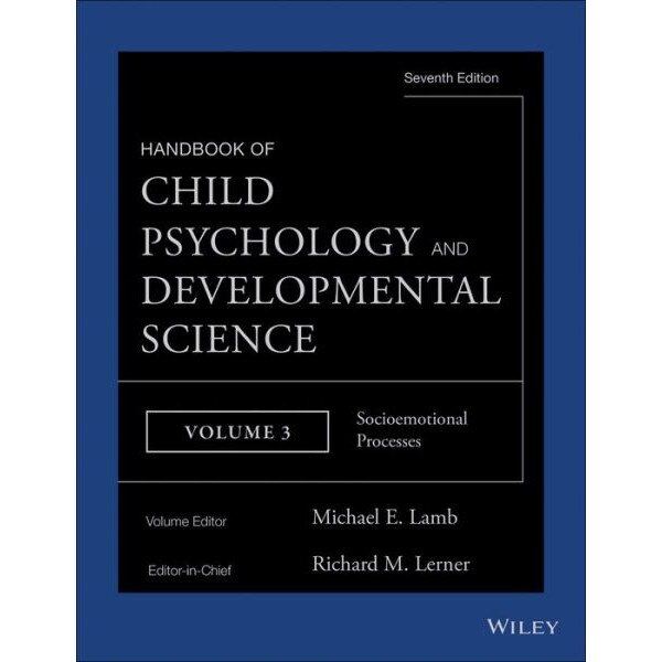 Handbook of Child Psychology and Developmental Science de Richard M. Lerner [Hardback] 15/05/15