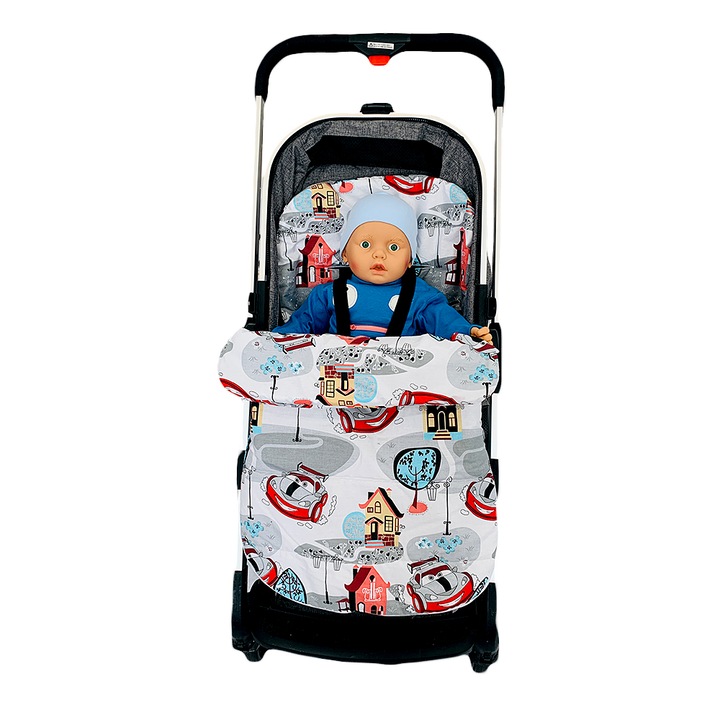 Универсален пролетен спален чувал Капинката за Детска Количка, коли