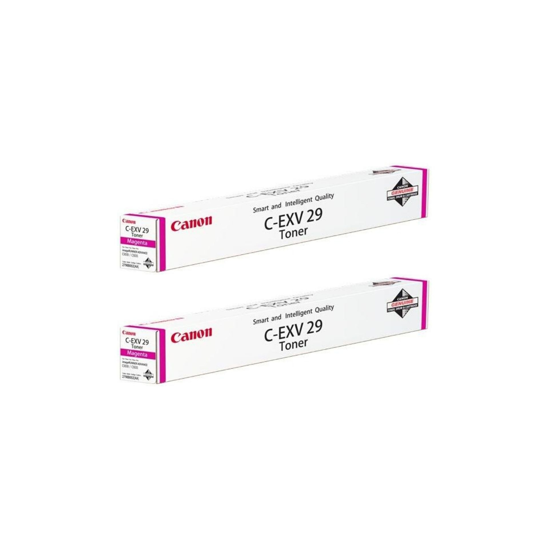 Pachet cartuse toner C-EXV29M magenta x2 Canon original 54000 pagini