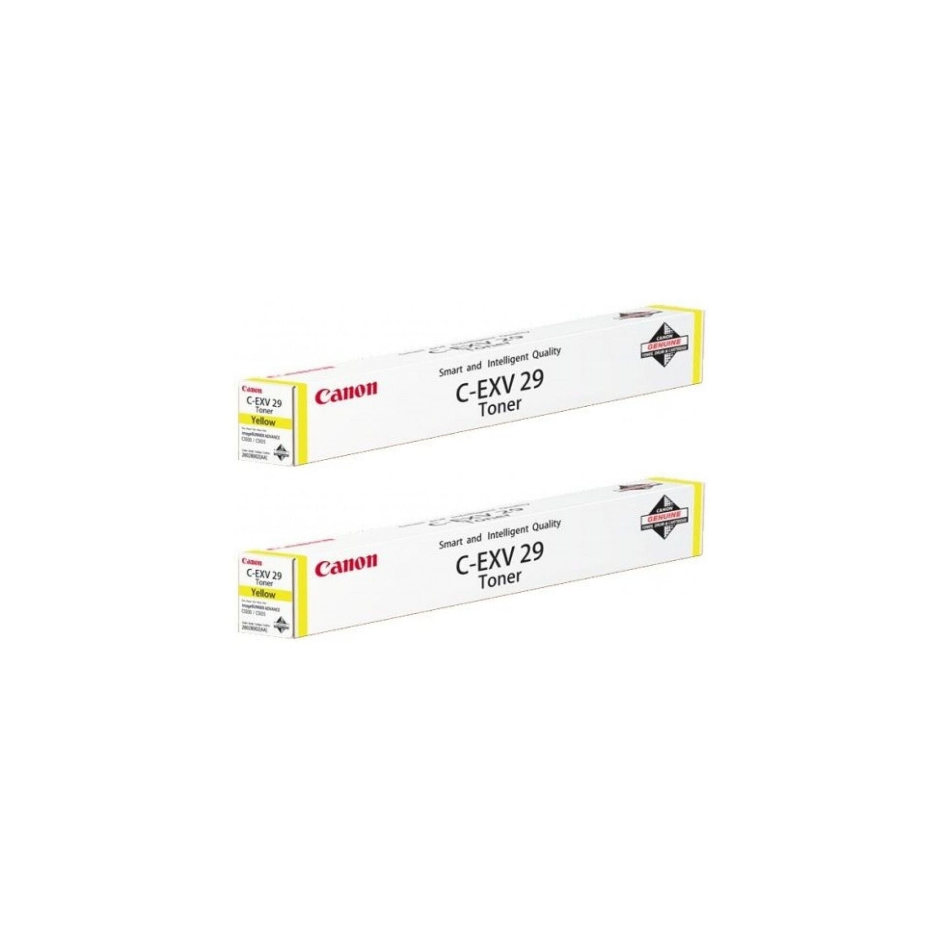 Pachet cartuse toner C-EXV29Y galben x2 Canon original 54000 pagini