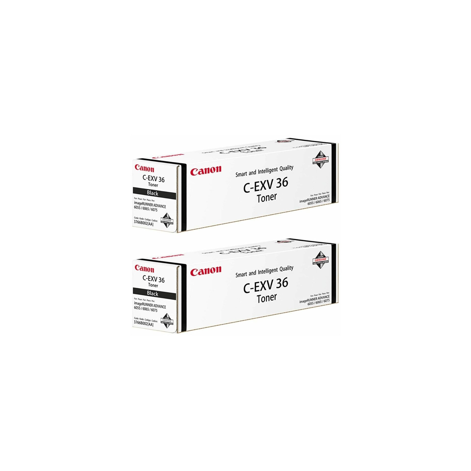 Pachet cartuse toner C-EXV36 negru x2 Canon original 112000 pagini