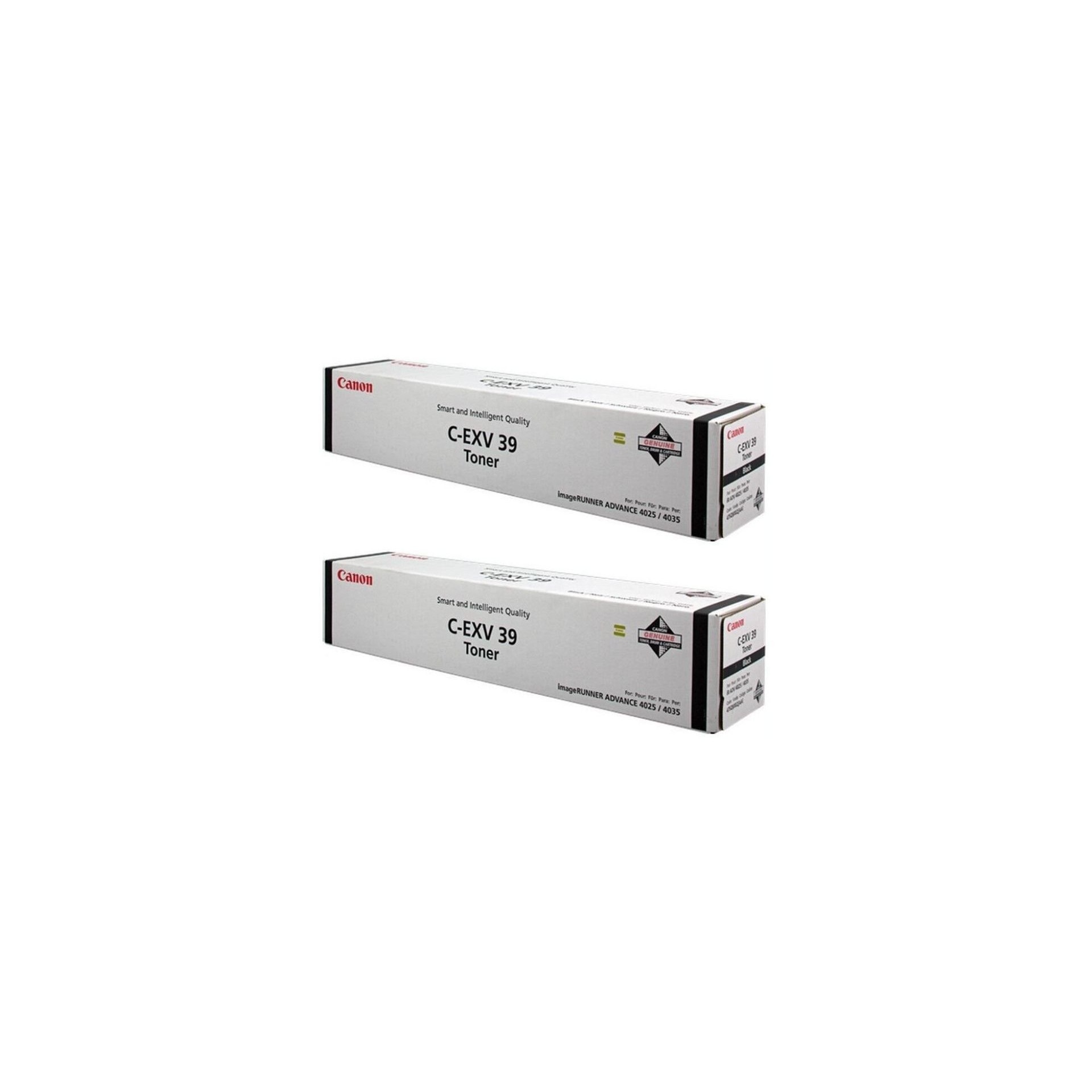 Pachet cartuse toner C-EXV39 negru x2 Canon original 60400 pagini