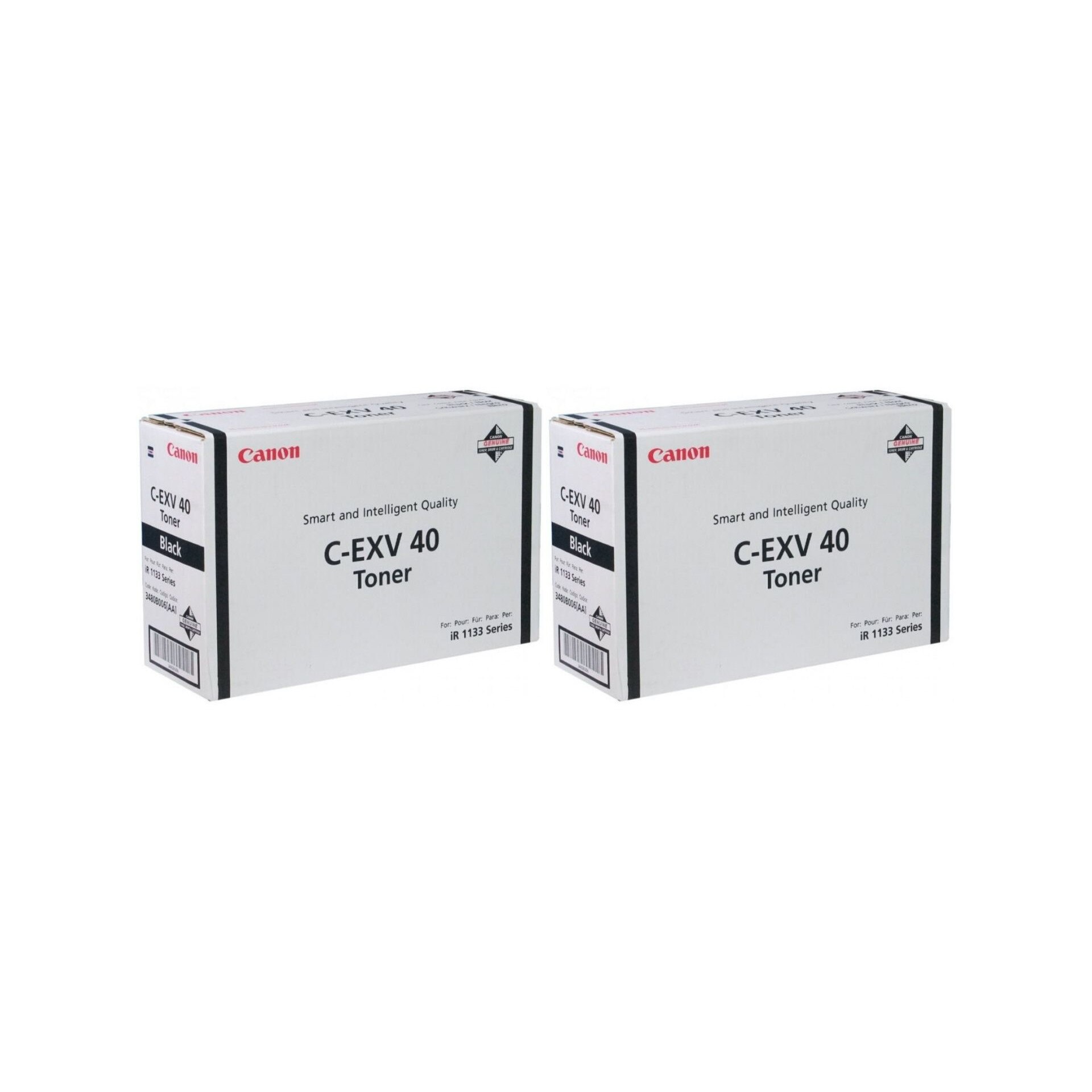 Pachet cartuse toner C-EXV40 negru x2 Canon original 12000 pagini