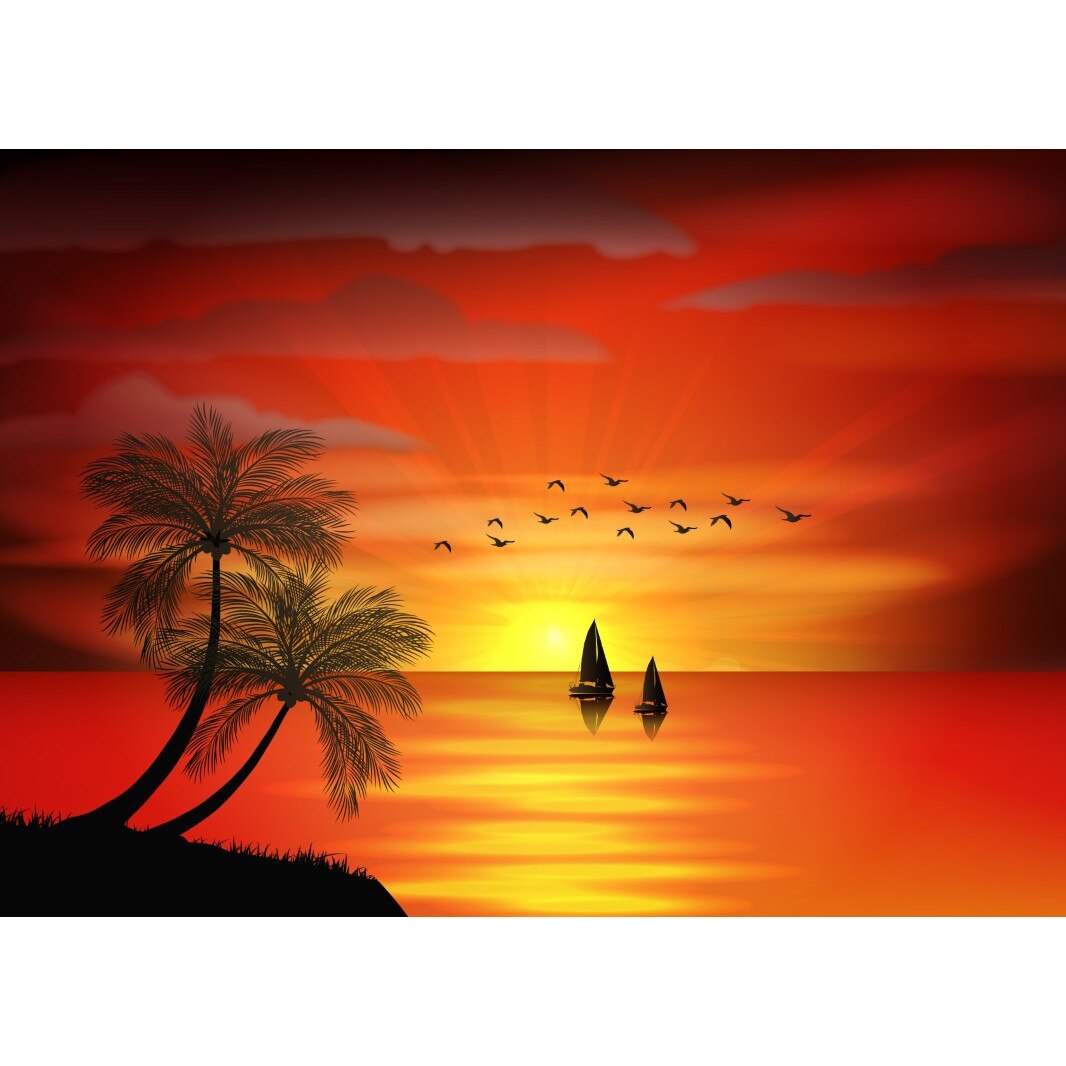 Tablou canvas Palmier11, 105 x 70 cm