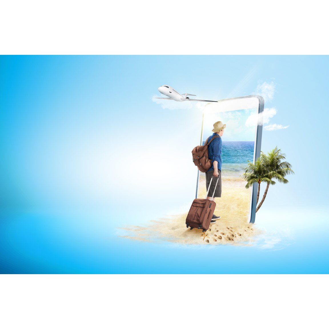 Tablou canvas Palmier35, 105 x 70 cm