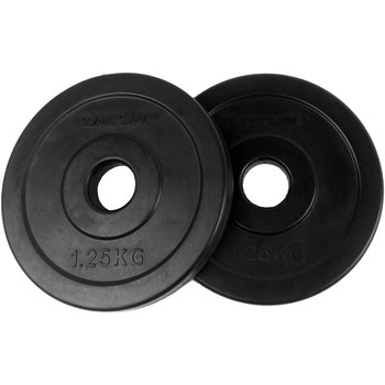 Greutati haltere Tunturi, 2x 1.25kg, cauciuc Greutati haltere Tunturi, 2x 1.25kg, cauciuc