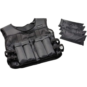 Vesta cu greutati Tunturi, ajustabila, 10-15 kg Vesta cu greutati Tunturi, ajustabila, 10-15 kg