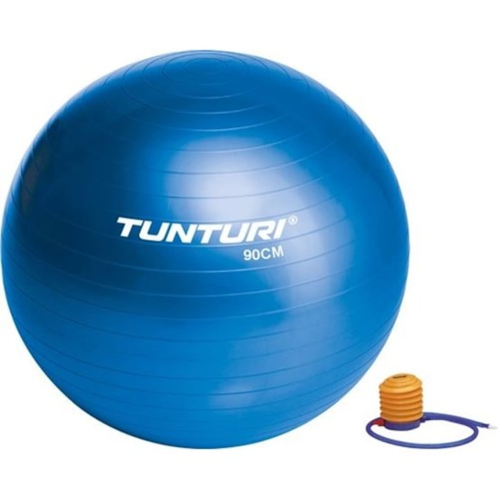 Tunturi fitness/yoga/pilates labda, 90cm, Kék