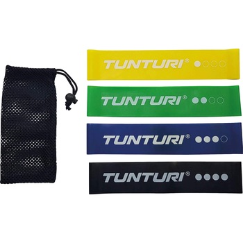 Set mini benzi rezistenta elastice, 4 bucati/set Set mini benzi rezistenta elastice, 4 bucati/set
