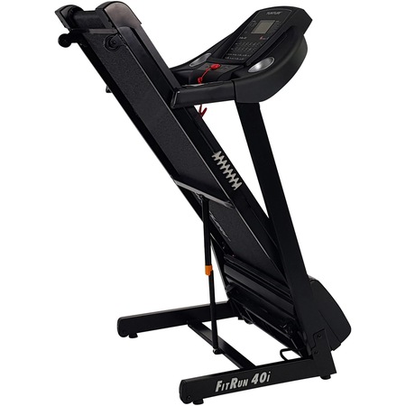 Banda alergare Tunturi FitRun 40i, motor 1.5CP, 0.8-12 km/h, bluetooth, greutate maxima utilzator 100kg