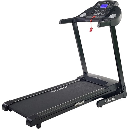 Banda alergare Tunturi FitRun 40i, motor 1.5CP, 0.8-12 km/h, bluetooth, greutate maxima utilzator 100kg