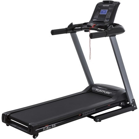 Banda alergare Tunturi FitRun 50i, motor 2CP, 1-16km/h, bluetooth, greutate maxima utilizator 125kg
