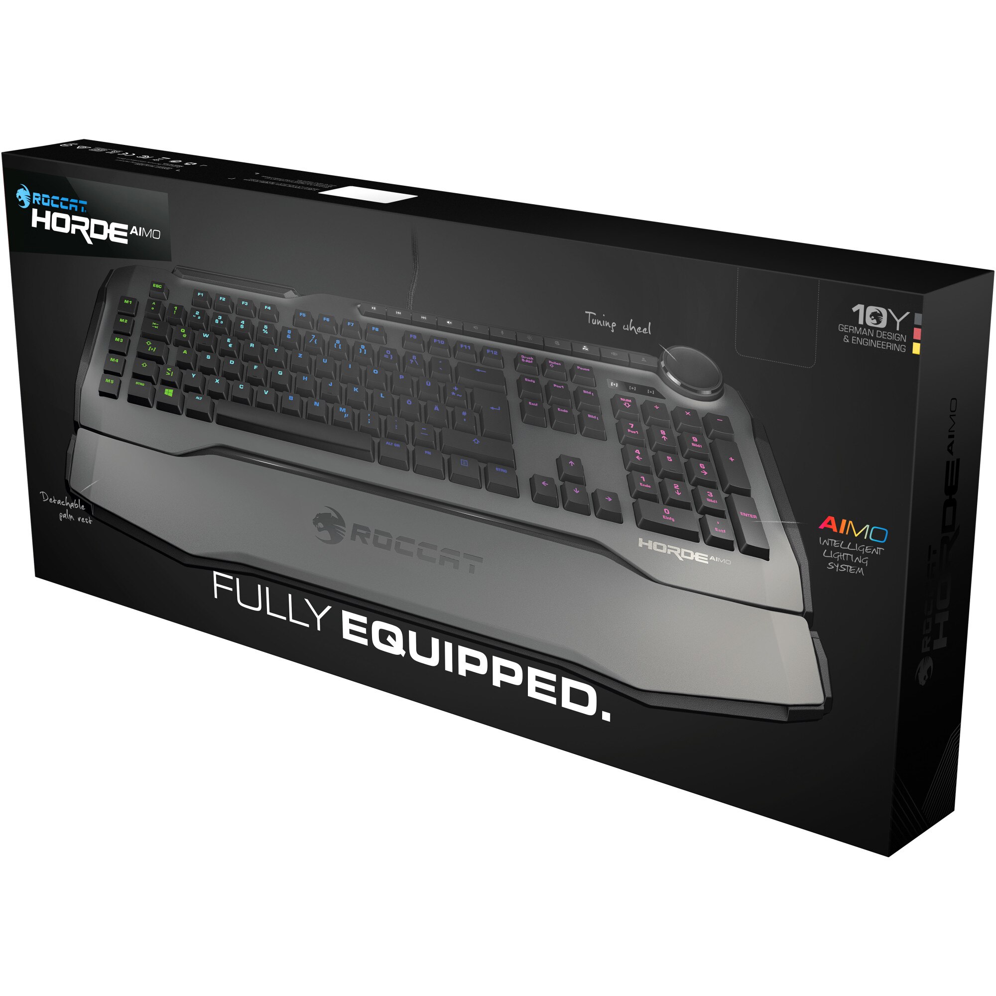 Клавиатура Gaming Roccat Horde AIMO, Switch hybrid membranical, RGB ...