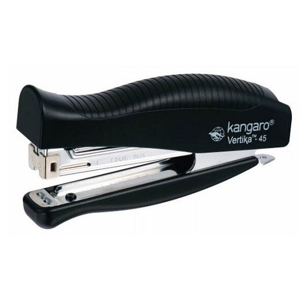 Capsator 24/6, 30 coli, negru, Kangaro Vertika-45