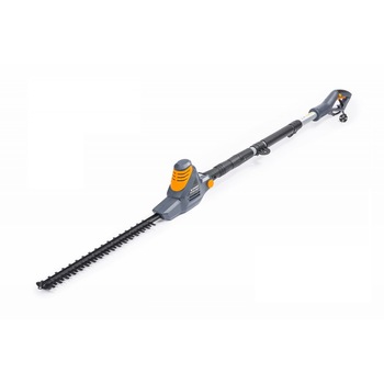 Trimmer foarfeca electrica telescopica Powermat, reglaj inclinatie, 454mm, 900W, pentru gard viu Trimmer foarfeca electrica telescopica Powermat, reglaj inclinatie, 454mm, 900W, pentru gard viu