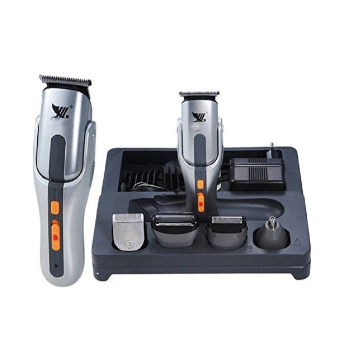 Masina de tuns, BIAOYA 8 in 1 cu functie Turbo, cu acumulator