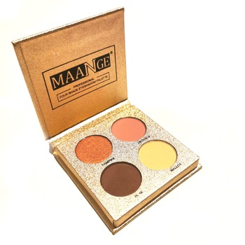 Paleta de farduri 4 culori MAANGE Professional Eyeshadow Palette 01 Paleta de farduri 4 culori MAANGE Professional Eyeshadow Palette 01