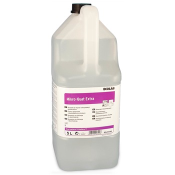 Detergent dezinfectant profesional concentrat cu aviz biocid MIKRO-QUAT EXTRA 5L ECOLAB Detergent dezinfectant profesional concentrat cu aviz biocid MIKRO-QUAT EXTRA 5L ECOLAB
