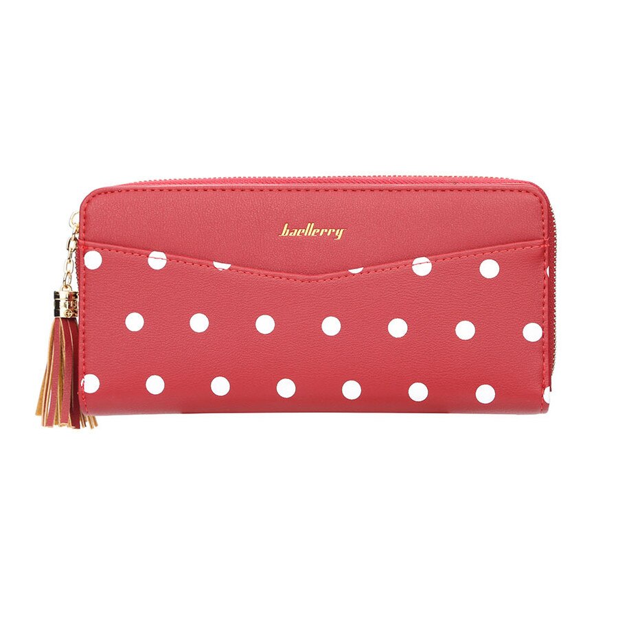 Portofel dama Baellerry , RM-768 , Rosu , Piele