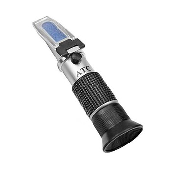 Refractometru 3 in 1 pentru vin, must, suc natural Creotech THE1527, densitate, concentratia zaharului, alcool potential Refractometru 3 in 1 pentru vin, must, suc natural Creotech THE1527, densitate, concentratia zaharului, alcool potential