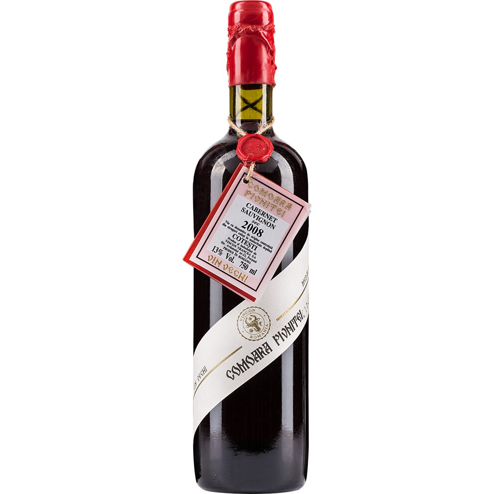 Vin Rosu Comoara Pivnitei Cabernet Sauvignon, Sec, 0.75l
