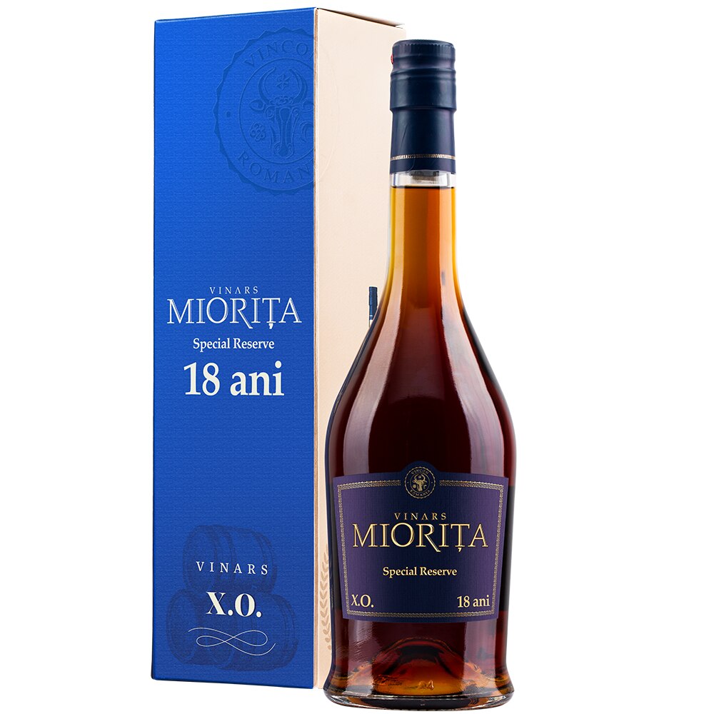 Vinars Miorita X.O. 18 ani, 40%, 0.7l