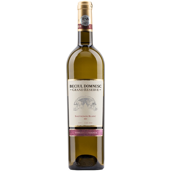 Pachet promo: 3 x Vin Alb Beciul Domnesc Grand Reserve Sauvignon Blanc, Sec, 0.75l