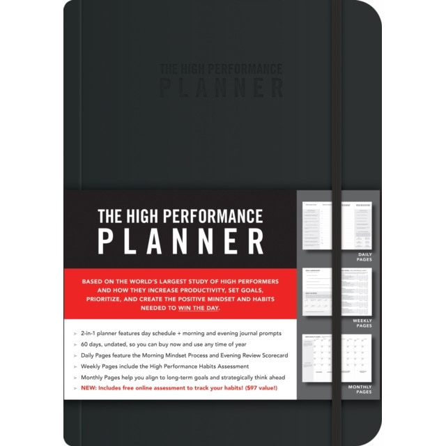 The High Performance Planner de Brendon Burchard [Paperback] 13/11/18