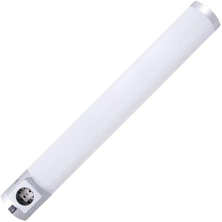 Tub LED HiLite Oslo 1701083385, cu comutator, 5W, 4000K, 260 lm