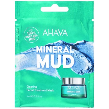 Masca pentru curatarea si detoxifierea tenului Ahava Mineral Mud, 6 ml Masca pentru curatarea si detoxifierea tenului Ahava Mineral Mud, 6 ml
