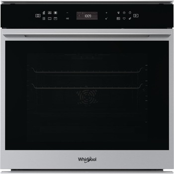 Cuptor incorporabil Whirlpool W7 OM4 4S1 C, W Collection, electric, 73l, curatare catalitica, clasa energetica C, Display tactil asistat, Inox/Negru