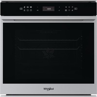 Cuptor incorporabil Whirlpool W7 OM4 4S1 C, W Collection, electric, 73l, curatare catalitica, clasa energetica C, Display tactil asistat, Inox/Negru