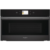 Cuptor cu microunde incorporabil Whirlpool W9 MD260 BSS, Colectia W, 31 litri, 1000 W, CRISP, gratar, abur/abur, display inteligent, otel inoxidabil, negru