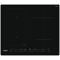 Plita incorporabila Whirlpool WL S2260 NE, Inductie, Senzor, 4 zone de gatit, Tehnologia 6 Sense, 59 cm, Negru