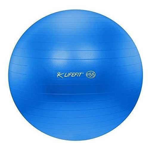 Minge fitness Lifefit 55cm, albastru