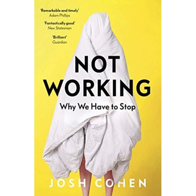 Not Working de Josh Cohen [Paperback]