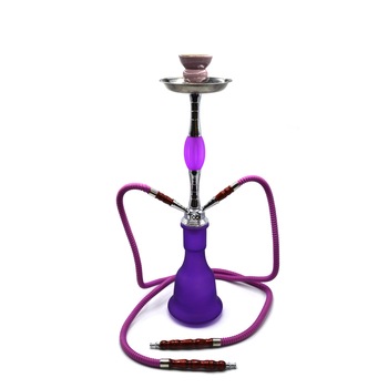 Narghilea Tobi, Matay, 2 furtunuri, Mov, 54 cm Narghilea Tobi, Matay, 2 furtunuri, Mov, 54 cm