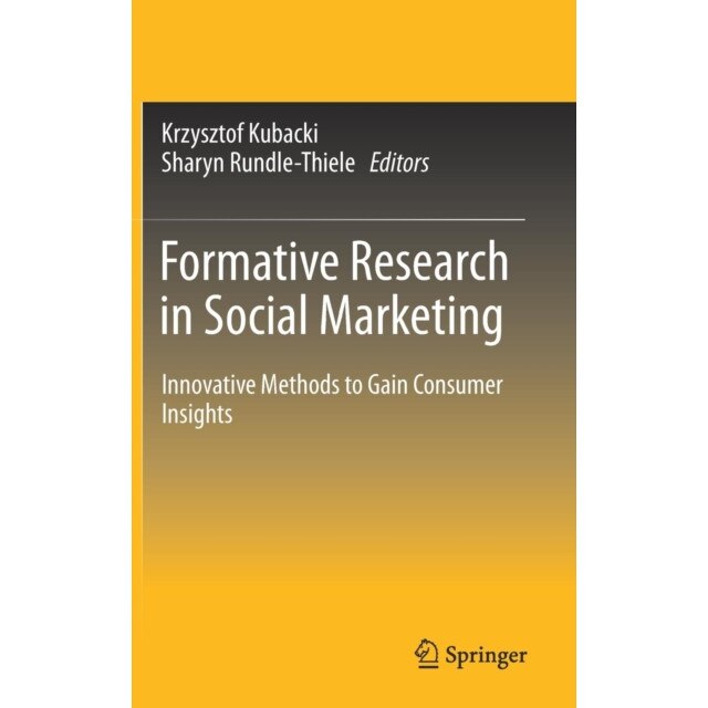Formative Research in Social Marketing de Krzysztof Kubacki