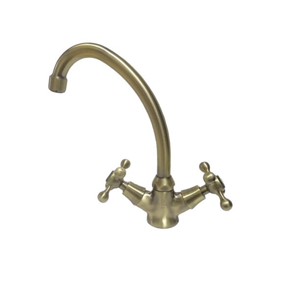 Baterie de bucatarie retro GoodHome Cercal, cartus ceramic 35 mm