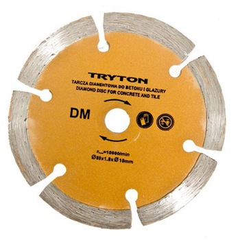 Discuri diamantate Tryton, accesorii TPW600K, 89 mm, 3 piese/set Discuri diamantate Tryton, accesorii TPW600K, 89 mm, 3 piese/set
