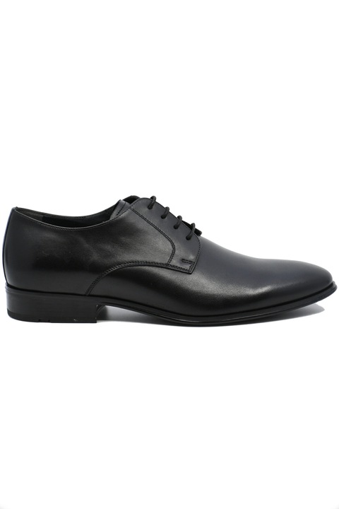 Pantofi eleganti pentru barbati din piele naturala, Negru