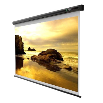 Ecran de proiectie Sopar New Slim, 155 x 155 cm, Mecanism de blocare, Alb Ecran de proiectie Sopar New Slim, 155 x 155 cm, Mecanism de blocare, Alb