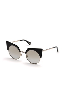 Web, Ochelari de soare cat-eye, Auriu deschis/Negru, 49-21-140 Standard Web, Ochelari de soare cat-eye, Auriu deschis/Negru, 49-21-140 Standard