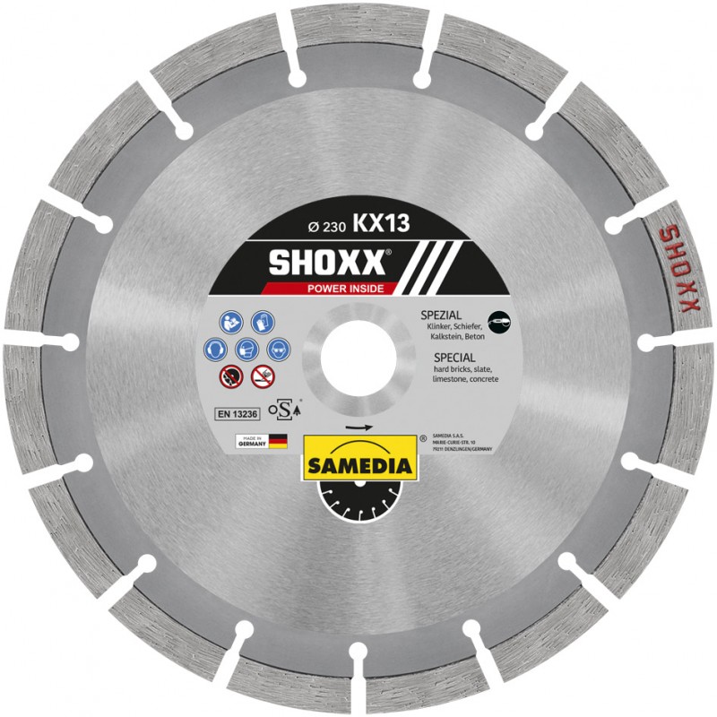 Disc diamantat KX13 400x30-25.4 mm pentru materiale de constructii