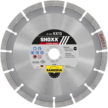 Disc diamantat KX13 400x30-25.4 mm pentru materiale de constructii Disc diamantat KX13 400x30-25.4 mm pentru materiale de constructii