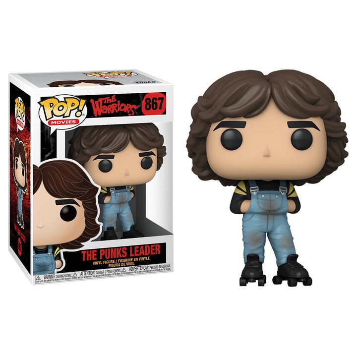 Figura Funko POP The Warriors, The Punks Leader 867, 10cm